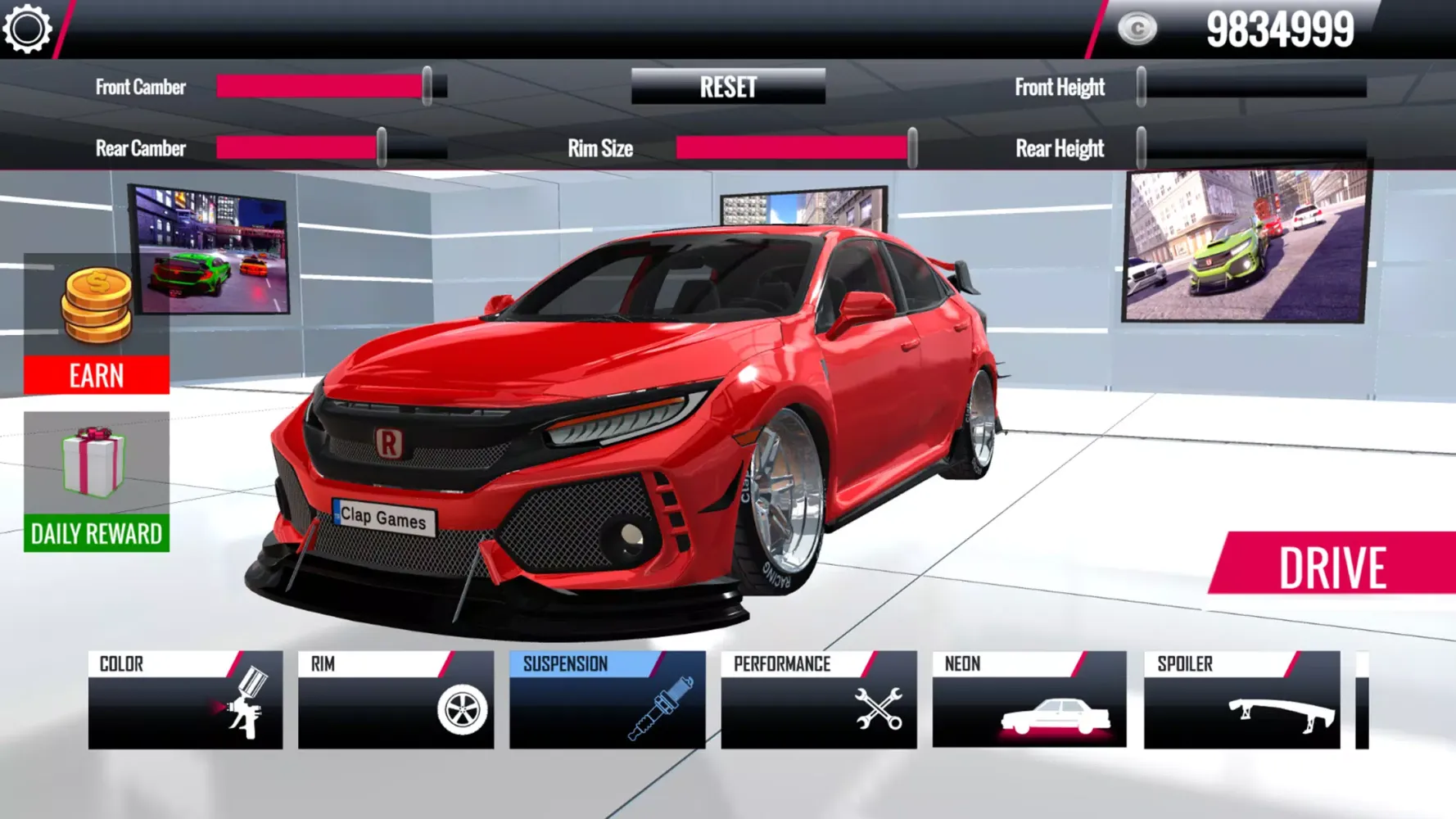 Type-R Car Racing Game 2024应用截图