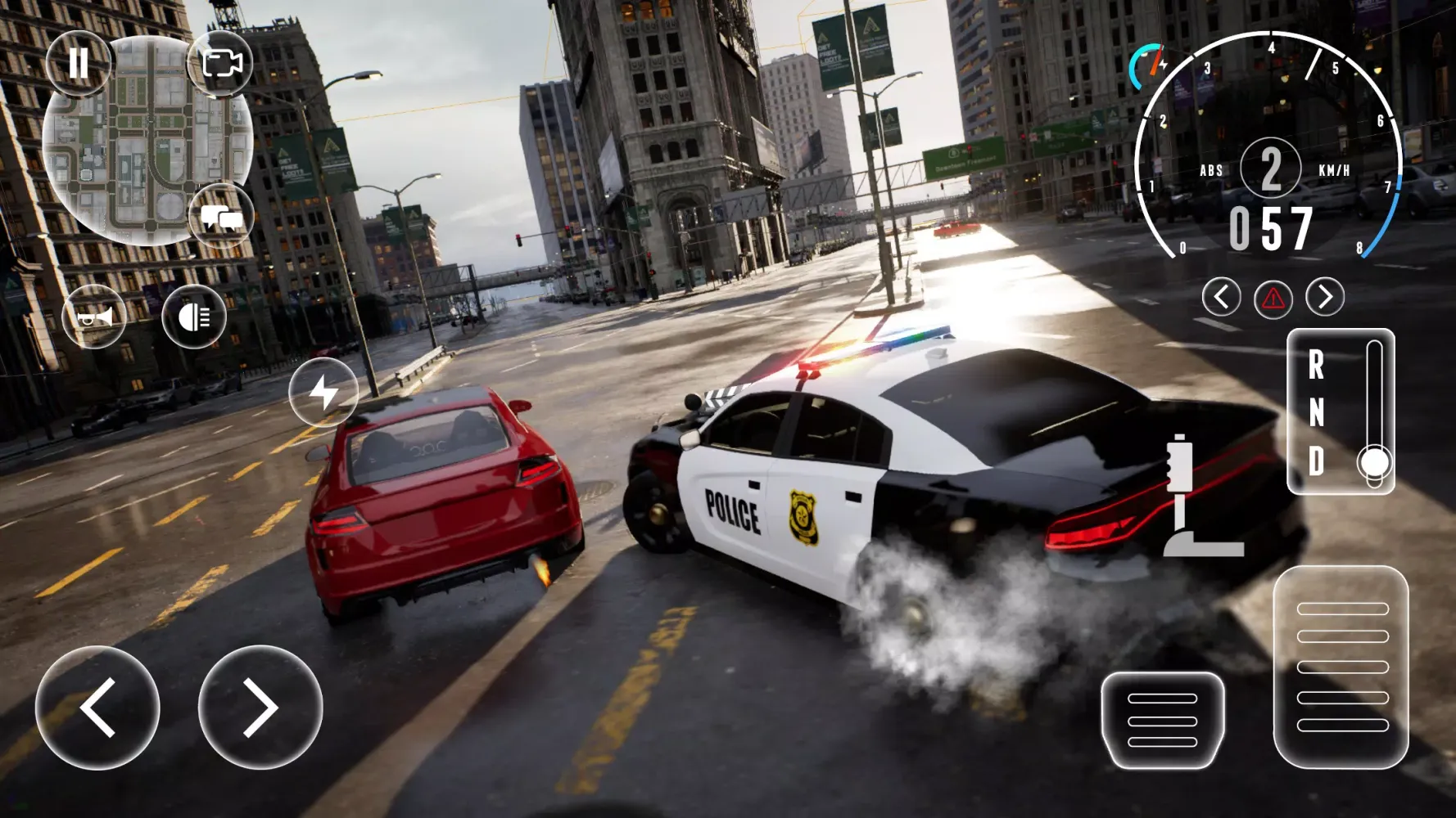 Captures d'écran de Police Car Simulator 2023