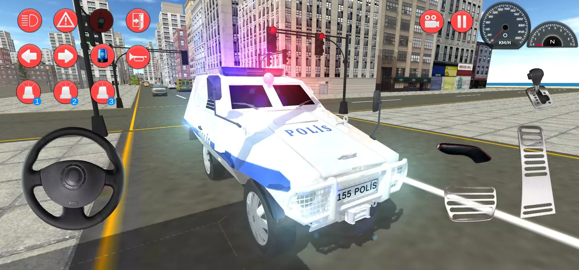 Tangkapan layar Police Special Force Game 2023