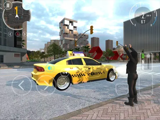 Taxi Simulator 2023 iPad  Screenshots