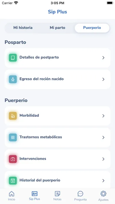 Capturas de tela do MiSip
