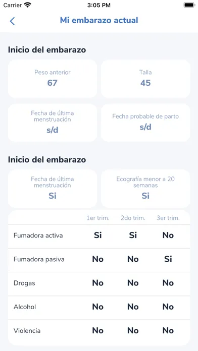Capturas de tela do MiSip
