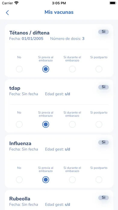 Capturas de tela do MiSip