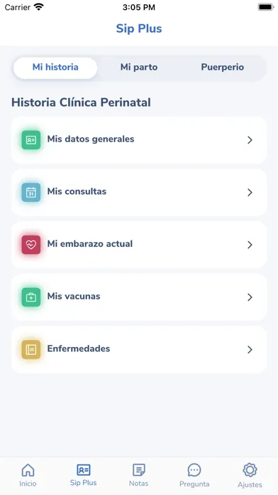 Capturas de tela do MiSip