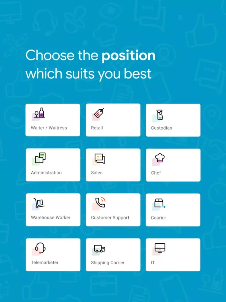 CornerJob - Job offers iPad 应用截图
