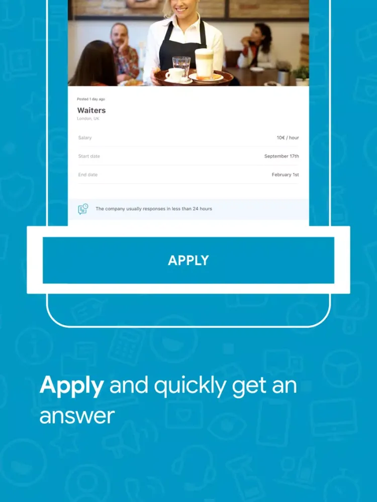 CornerJob - Job offers iPad 应用截图