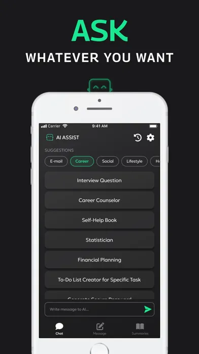 Zumi: AI Chatbot Assistant Ekran Görüntüleri