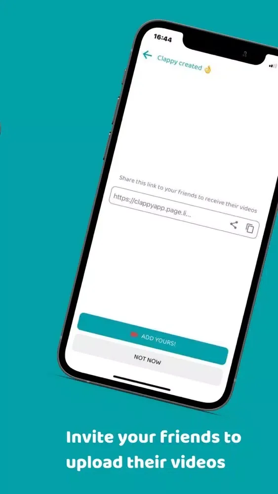 Clappy - Merge videos in a sec Ekran Görüntüleri