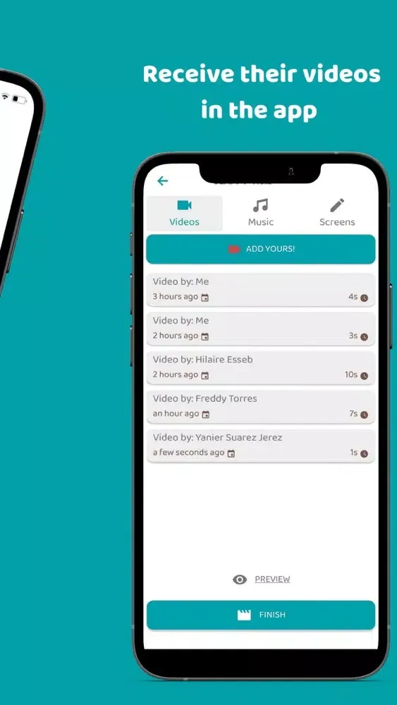 Clappy - Merge videos in a sec Ekran Görüntüleri
