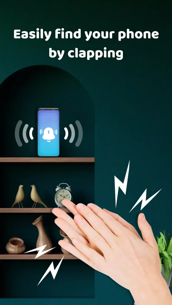 Find My Phone By Clap, Whistle应用截图