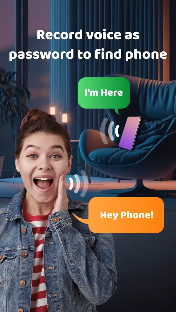 Find My Phone By Clap, Whistle应用截图