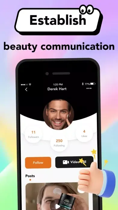 Capturas de pantalla de Clara: Video Call, Live, Meet