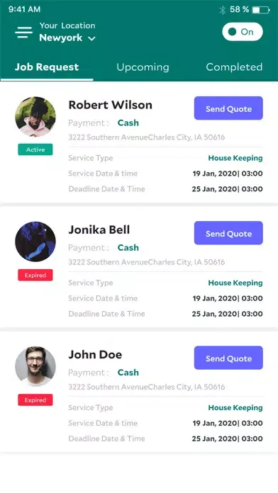 Zrzuty ekranu Clara World Business