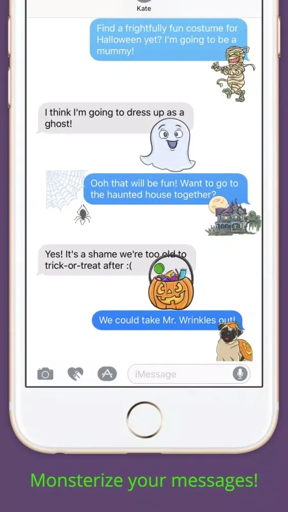 ภาพหน้าจอของ Halloween Sticker Pack