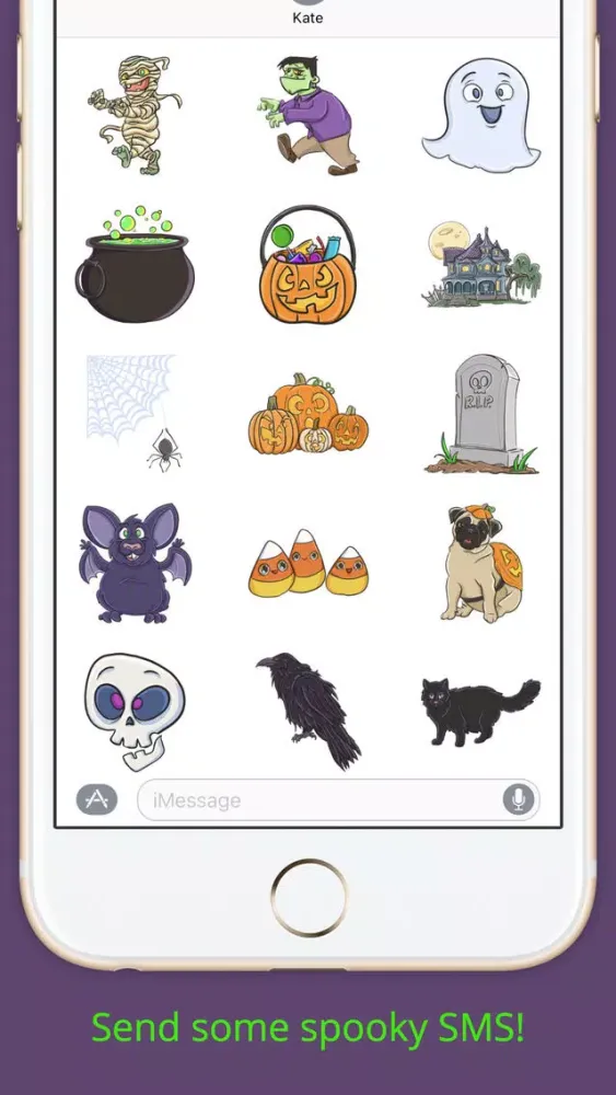 ภาพหน้าจอของ Halloween Sticker Pack