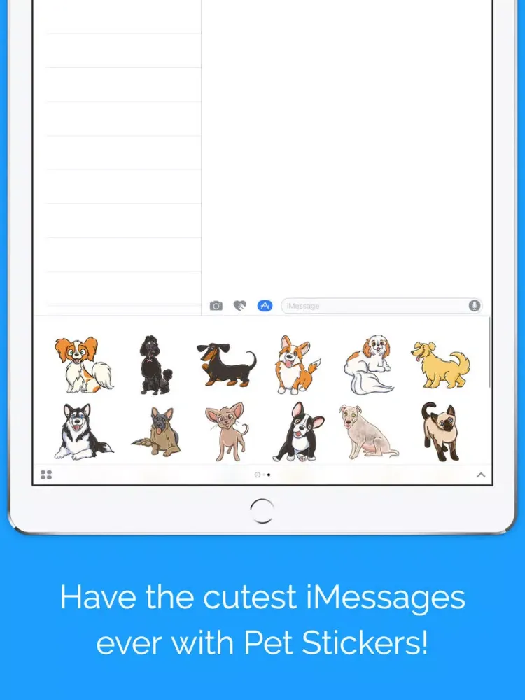 Pets Sticker Pack iPad 應用截圖