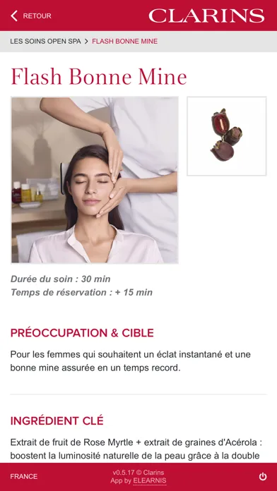 صور Clarins Spa Product Library