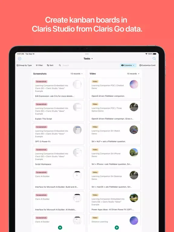 صور Claris Go iPad 