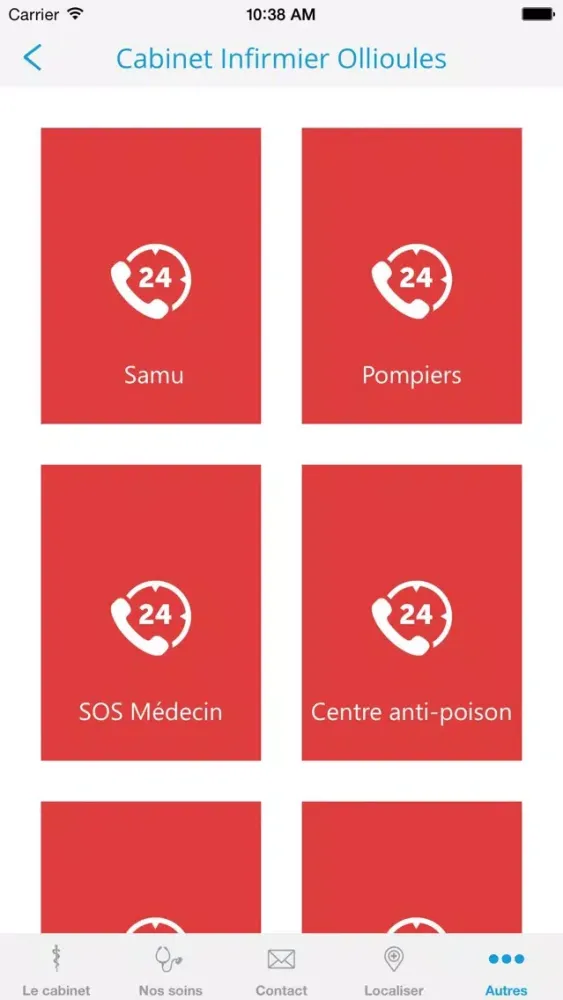 Capturas de pantalla de Cabinet Infirmier Ollioules