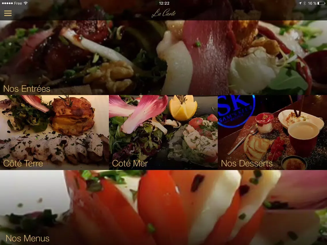 Zrzuty ekranu Sam's Klub Bandol Restaurant & Clubbing iPad 