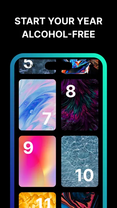 Sober January: Dry Day Tracker Screenshots