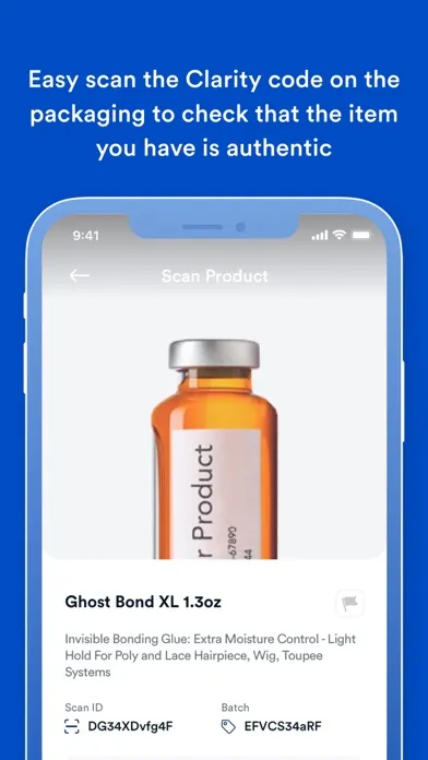 Clarity Codes - Brand Security Screenshots