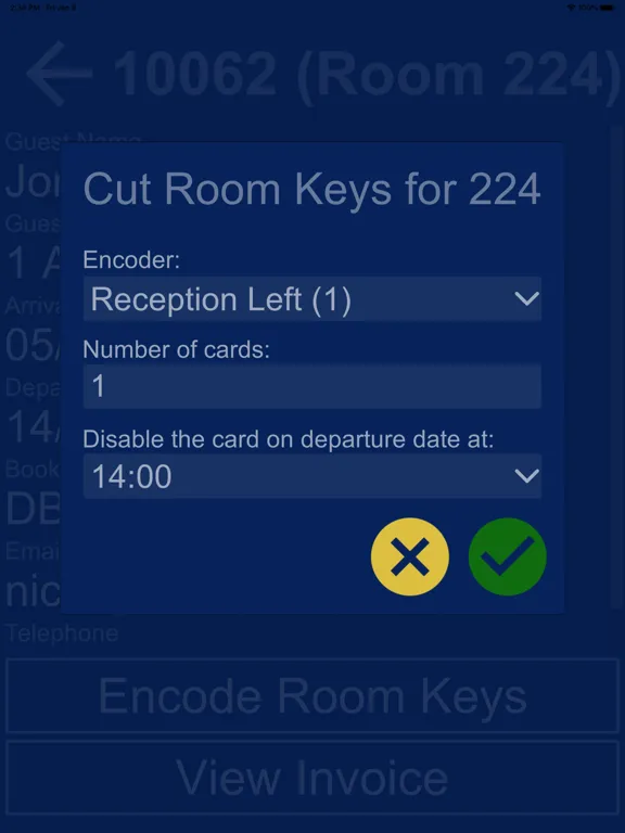 CHM Reception iPad 應用截圖
