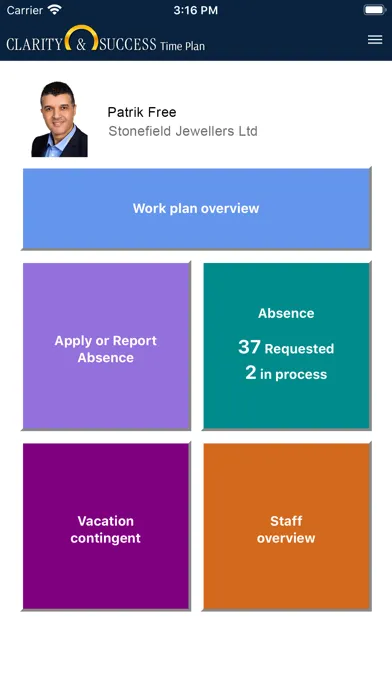 ภาพหน้าจอของ Clarity & Success Time Plan