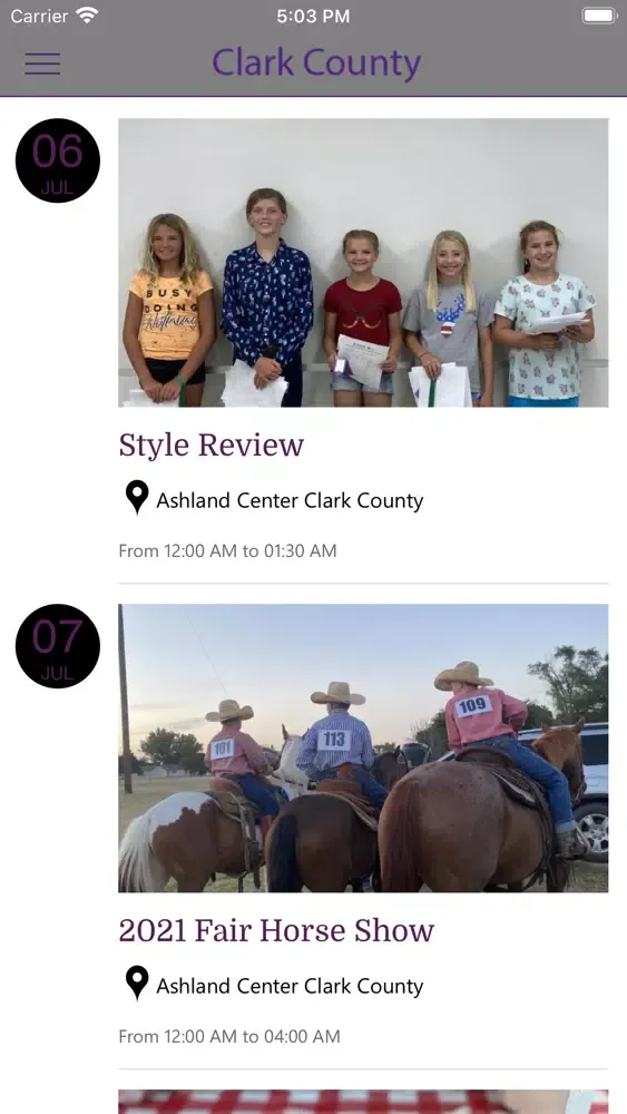 Clark Co. Ext Screenshots