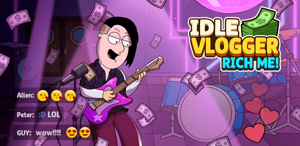 Idle Vlogger - Rich Me!