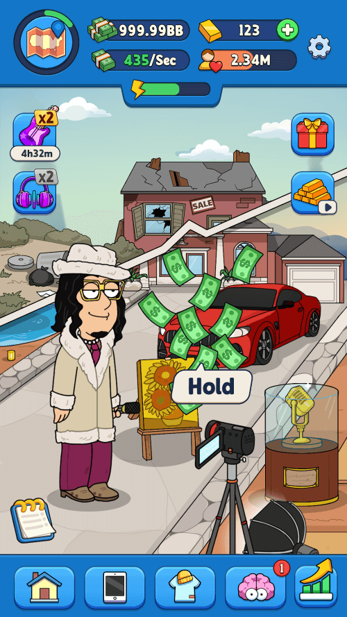 Idle Vlogger - Rich Me!-screenshot-2