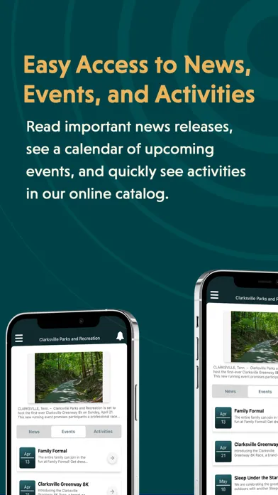 Скриншоты Clarksville Parks & Recreation