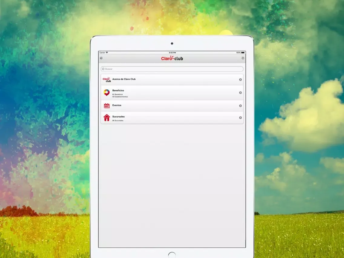 Скриншоты Claro Club Centroamérica iPad 