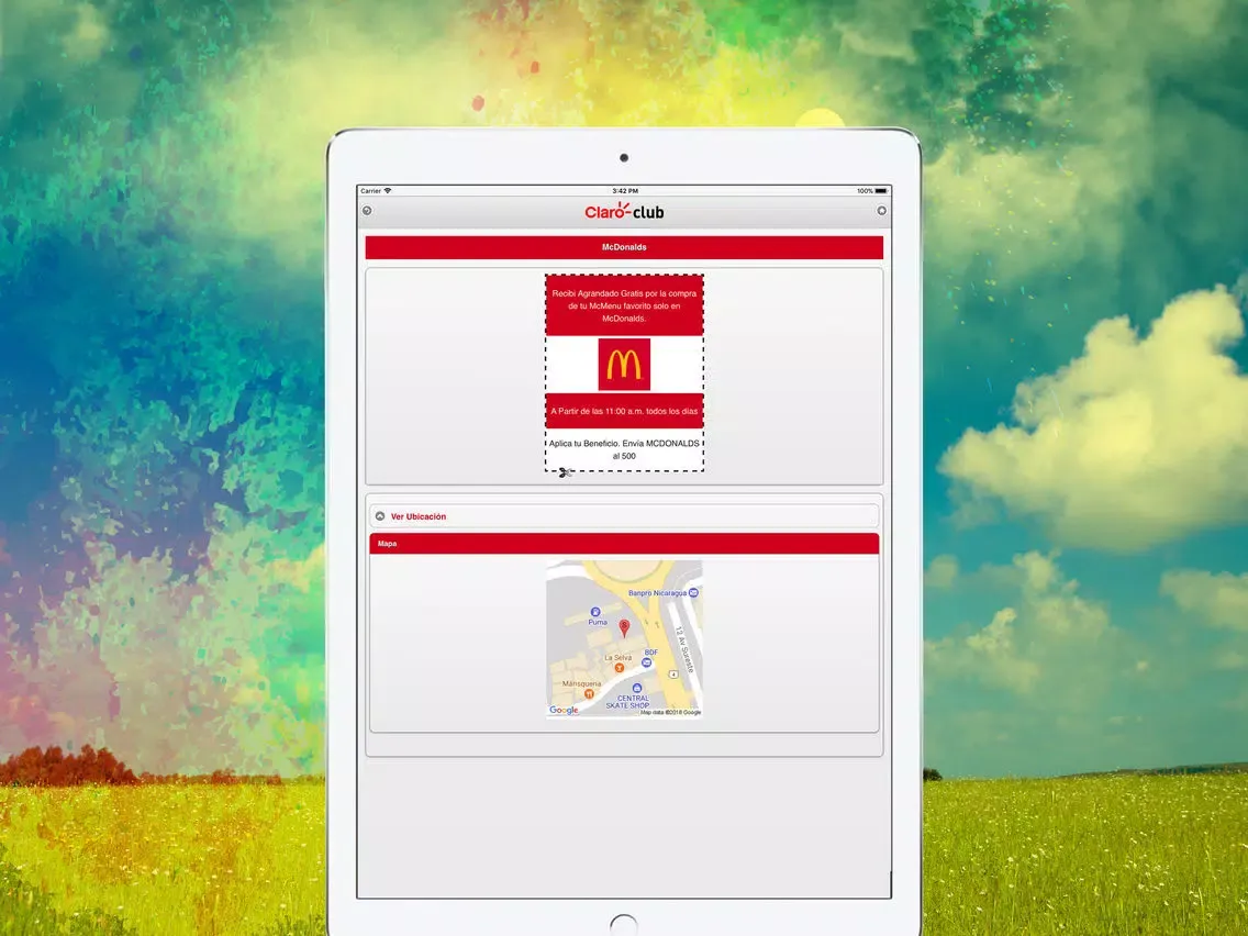 Скриншоты Claro Club Centroamérica iPad 