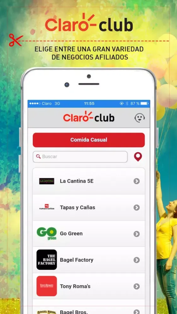 Скриншоты Claro Club Centroamérica