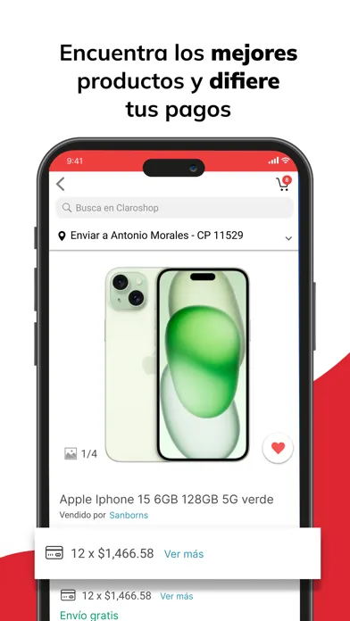 Claro shop Screenshots