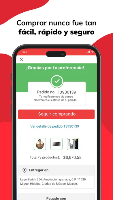 Claro shop Screenshots