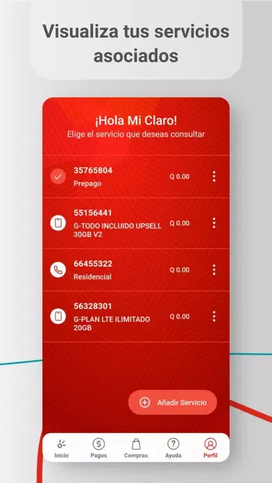 Mi Claro Centroamérica 스크린샷