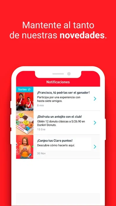 Claro Club Ekran Görüntüleri