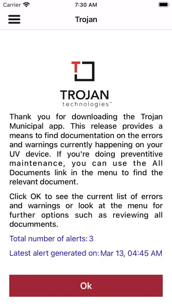 Trojan Tech Mobile App Screenshots
