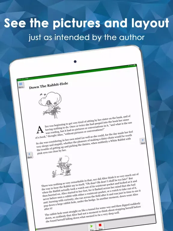 Скриншоты Claro ePub Reader iPad 