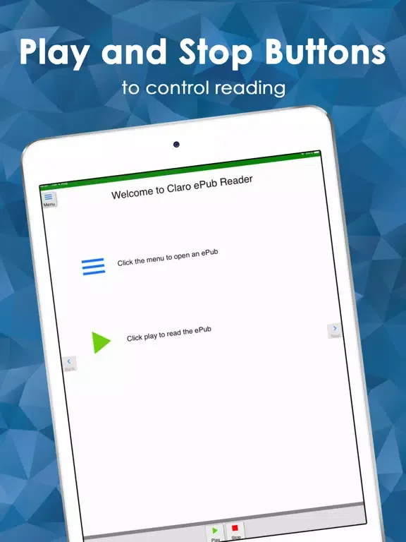 Скриншоты Claro ePub Reader iPad 