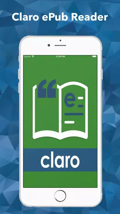 Скриншоты Claro ePub Reader