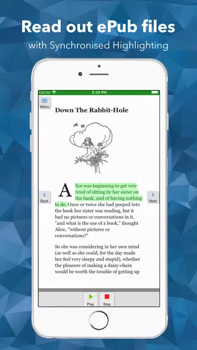 Скриншоты Claro ePub Reader
