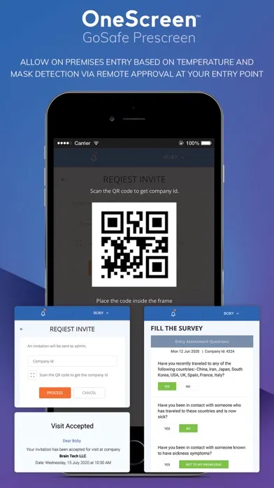 OneScreen GoSafe Prescreen 스크린샷