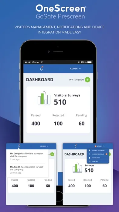 OneScreen GoSafe Prescreen 스크린샷