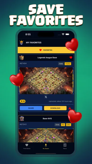 Clash Champs: Pro Base Layouts Ekran Görüntüleri