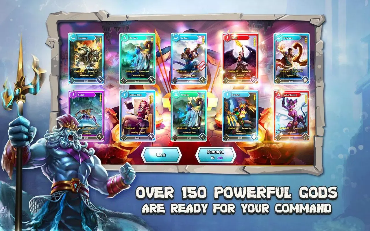 Clash of Gods سکرین شاٹس