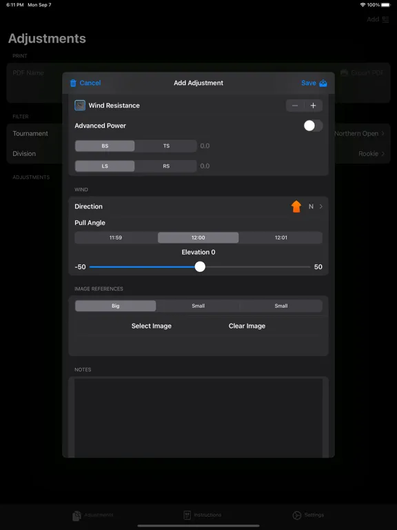 Clash Caddie Notes iPad 應用截圖