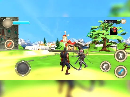 Tangkapan layar Ninja Samurai Assassin creed iPad 